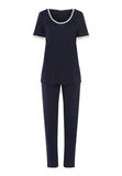 74263 S/SLV PAJAMA - 1630 Midnight