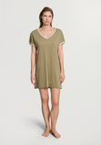 Laura S/Slv Nightdress 85cm | Covert Green 74264-2727