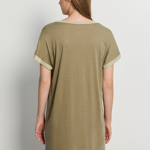 Laura S/Slv Nightdress 85cm | Covert Green 74264-2727