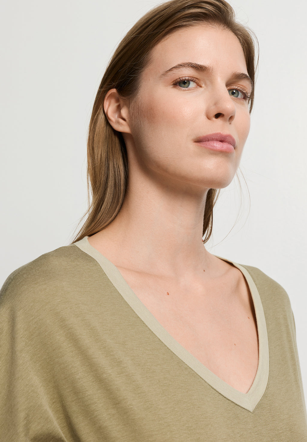 Laura S/Slv Nightdress 85cm | Covert Green 74264-2727