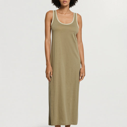 Laura Sleeveless Nightdress 130cm | Covert Green 74265-2727