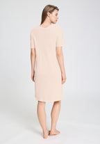 Tyra S/Slv Gown 100cm | Creamy Glass 74694-2324