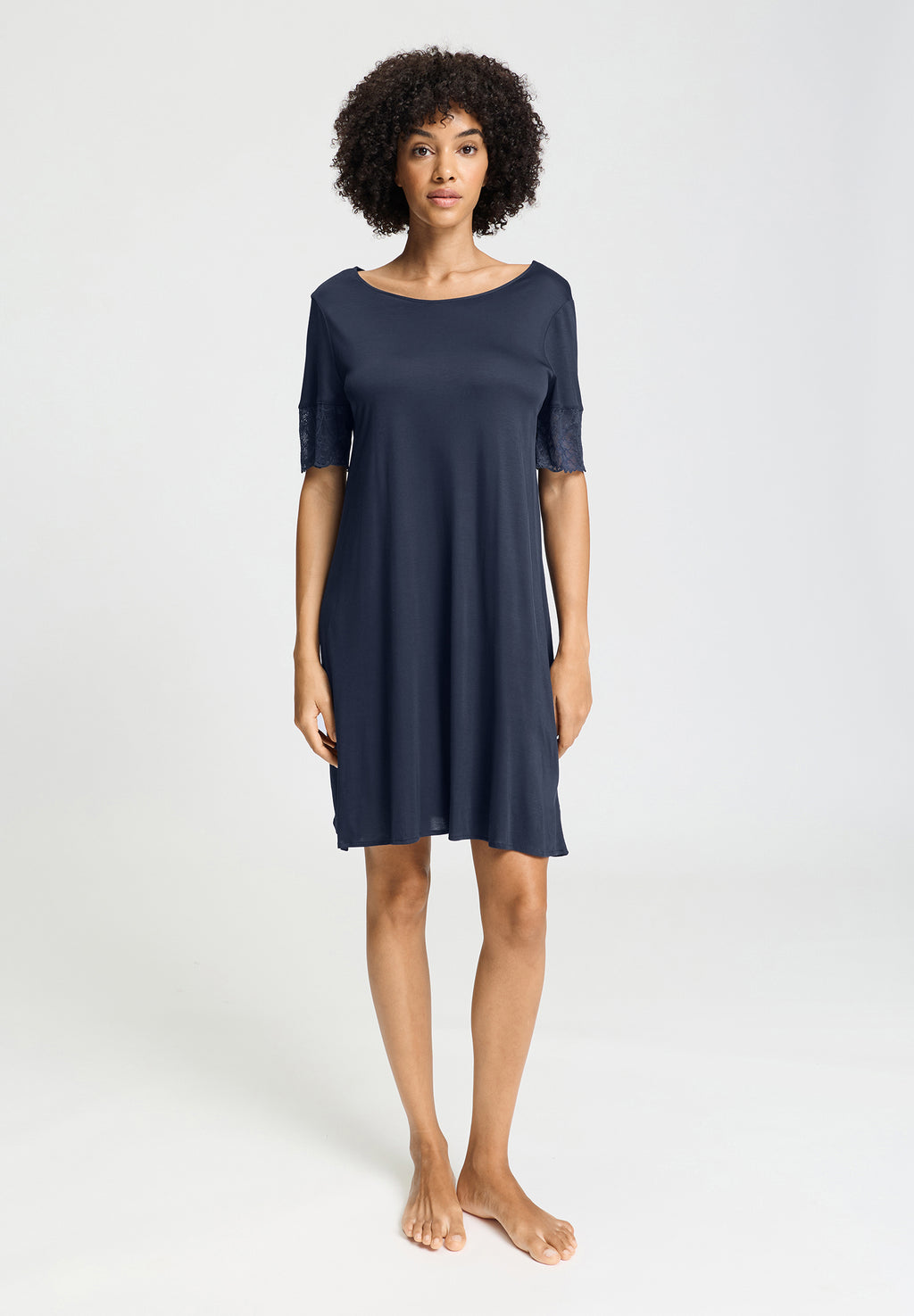 Azelia S/Slv Gown 95cm | Deep Navy 74702-1610