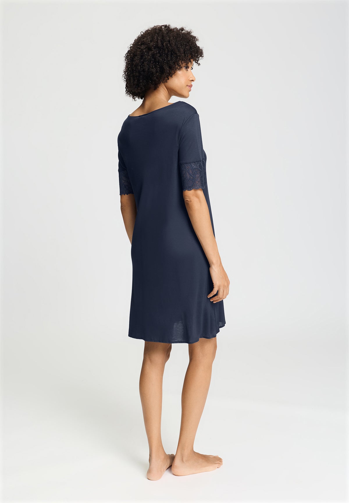 Azelia S/Slv Gown 95cm | Deep Navy 74702-1610