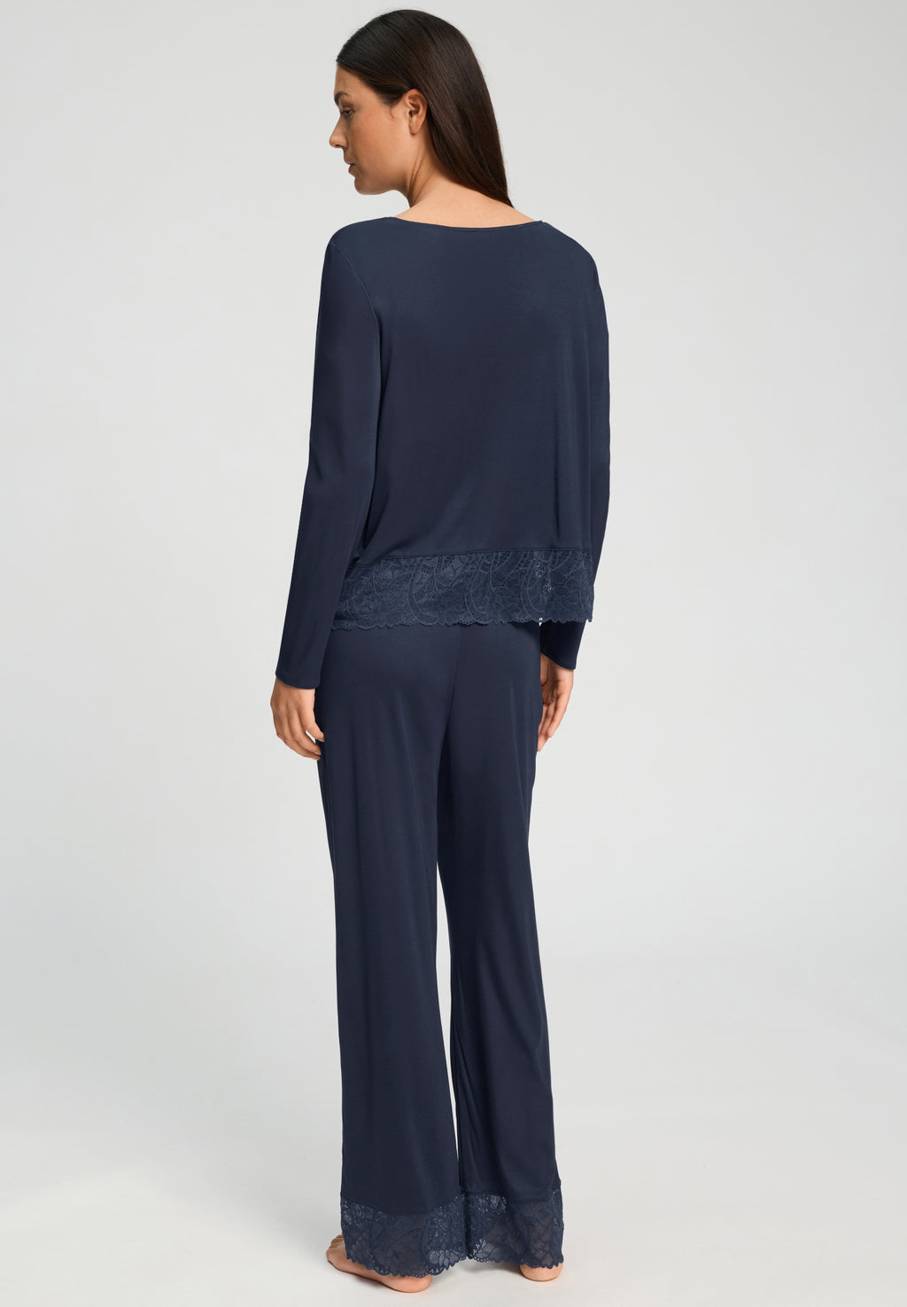 Azelia L/Slv Pajama | Deep Navy 74704-1610