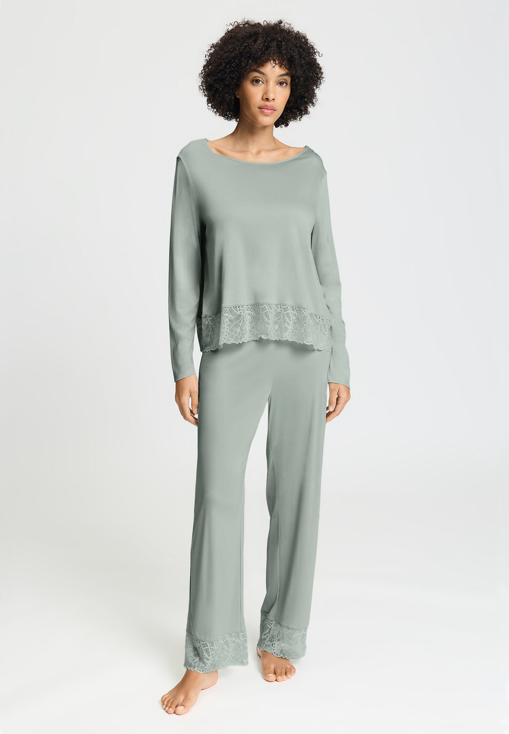 Azelia L/Slv Pajama | Mystic Breeze 74704-2673