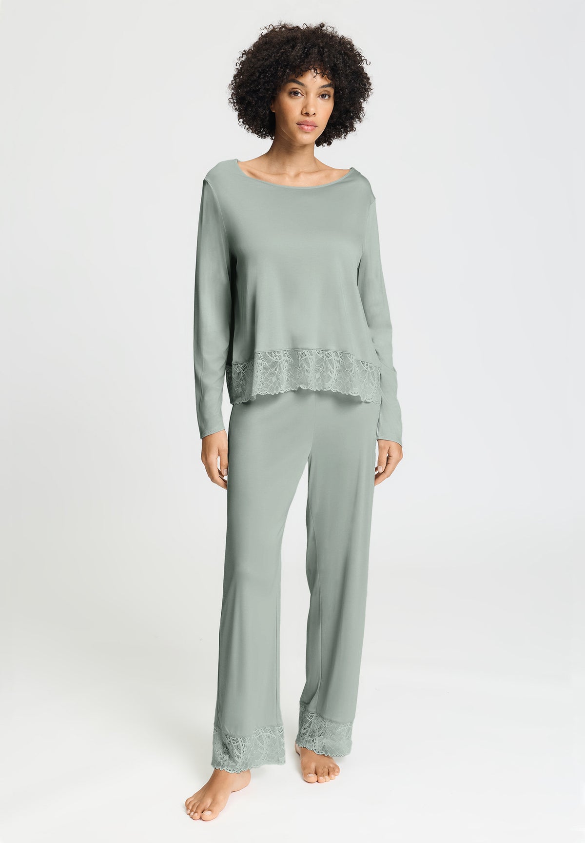 Azelia L/Slv Pajama | Mystic Breeze 74704-2673