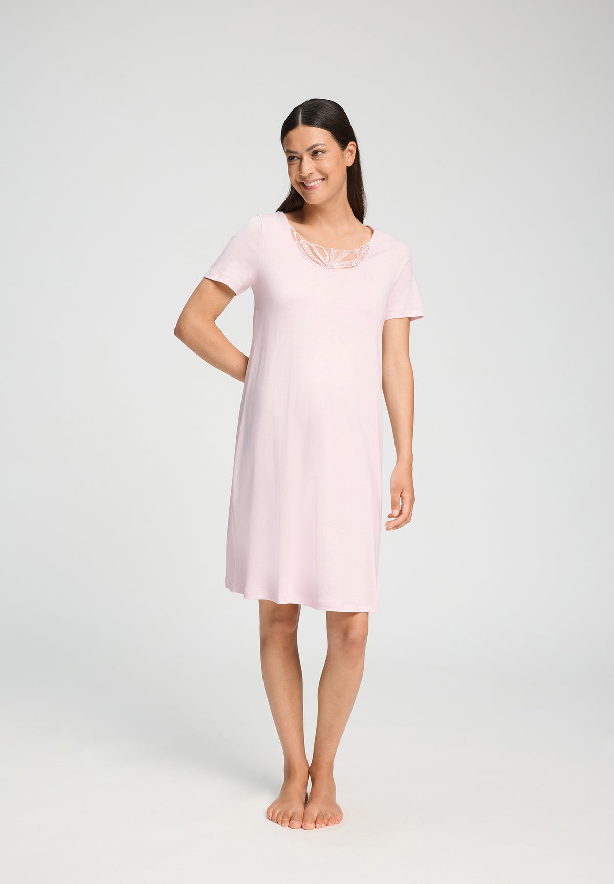 Rosaria S/Slv Gown 100cm | Rose Bath 74711-2315