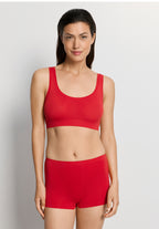 Charlotte Adam Crop Top | Cherry Red 74719-2442