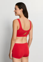 Charlotte Adam Crop Top | Cherry Red 74719-2442