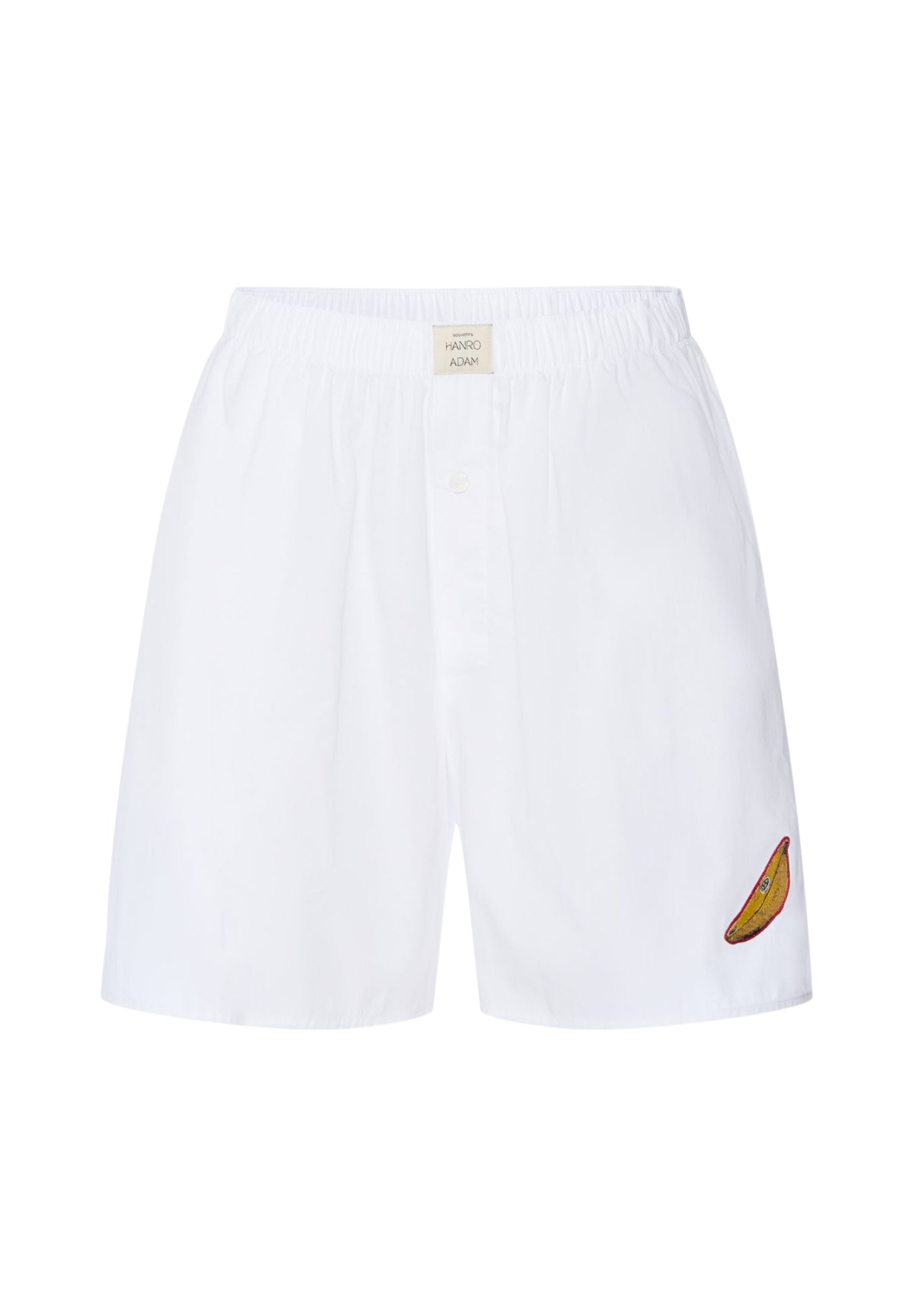 Charlotte Adam x HANRO Cotton Woven Shorts | White 74723-101