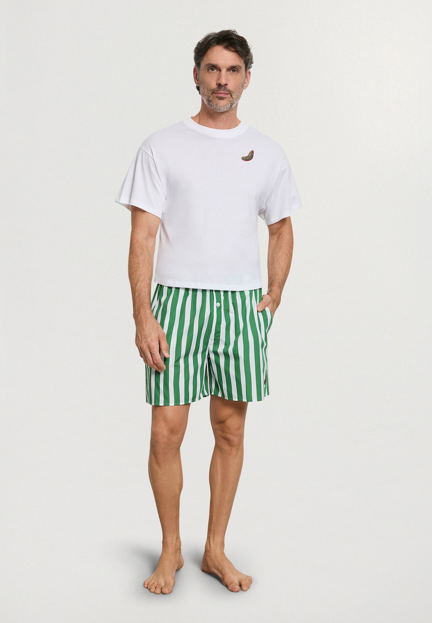 Charlotte Adam Short Pants | Souvenir Stripes 74723-3085