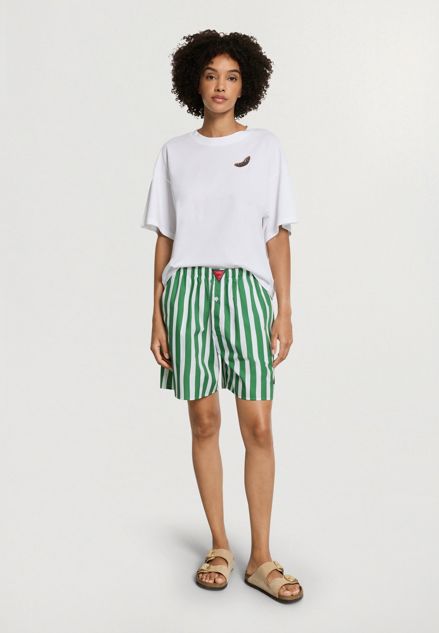 Charlotte Adam Short Pants | Souvenir Stripes 74723-3085