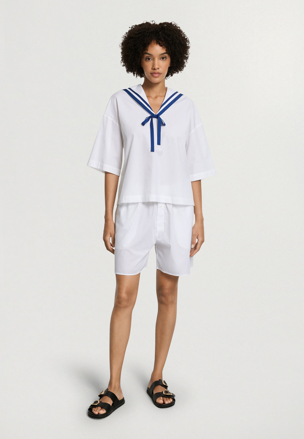 Charlotte Adam S/Slv Shirt | White 74724-101