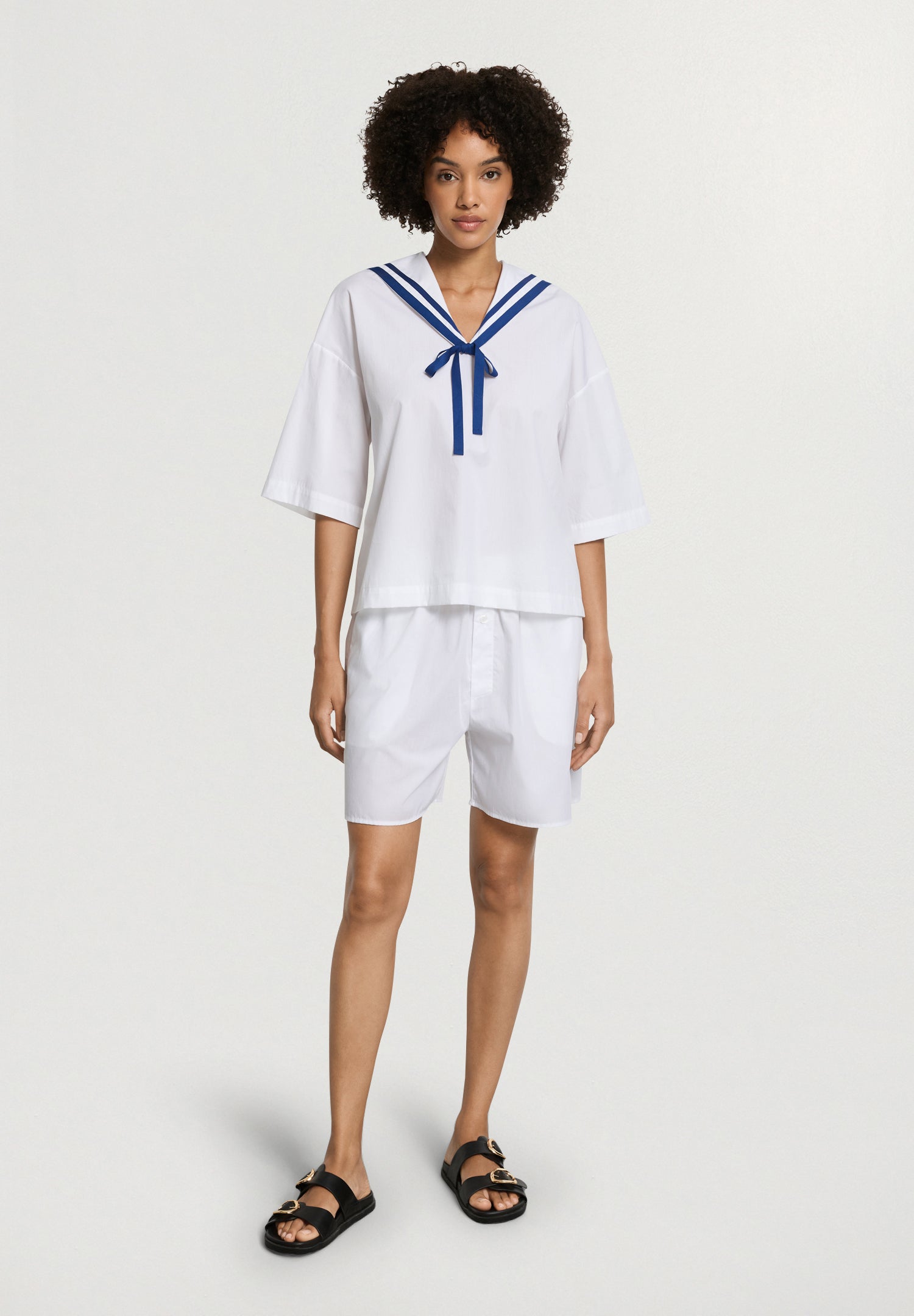 Charlotte Adam S/Slv Shirt | White 74724-101
