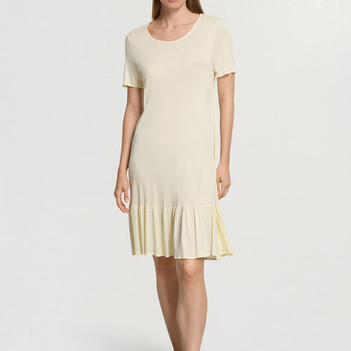 Isabella S/Slv Nightdress 100cm | Lemon Cake 74726-2217