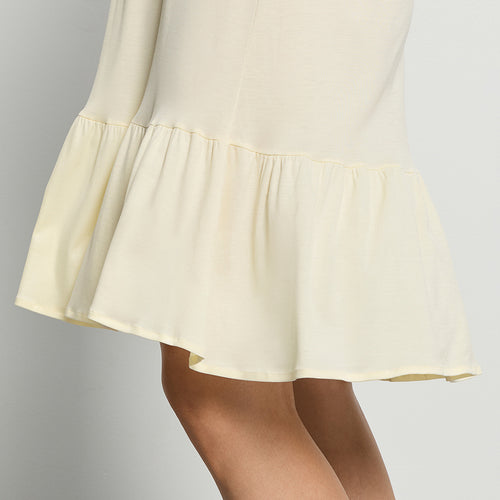 Isabella S/Slv Nightdress 100cm | Lemon Cake 74726-2217