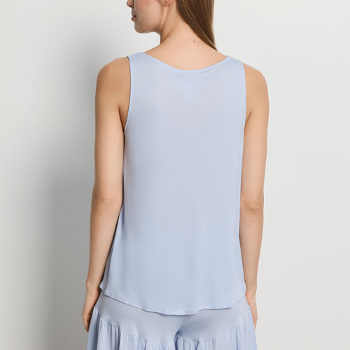 Isabella Sleeveless Short Pyjama | Blue Dove 74727-2581