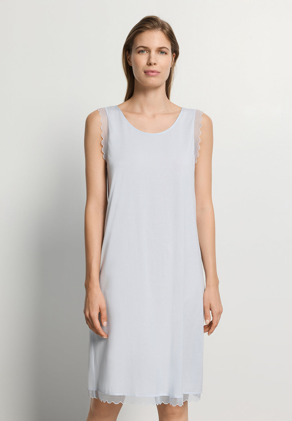 Inaya Sleeveless Nightdress 100cm | Watery Blue 74735-2244