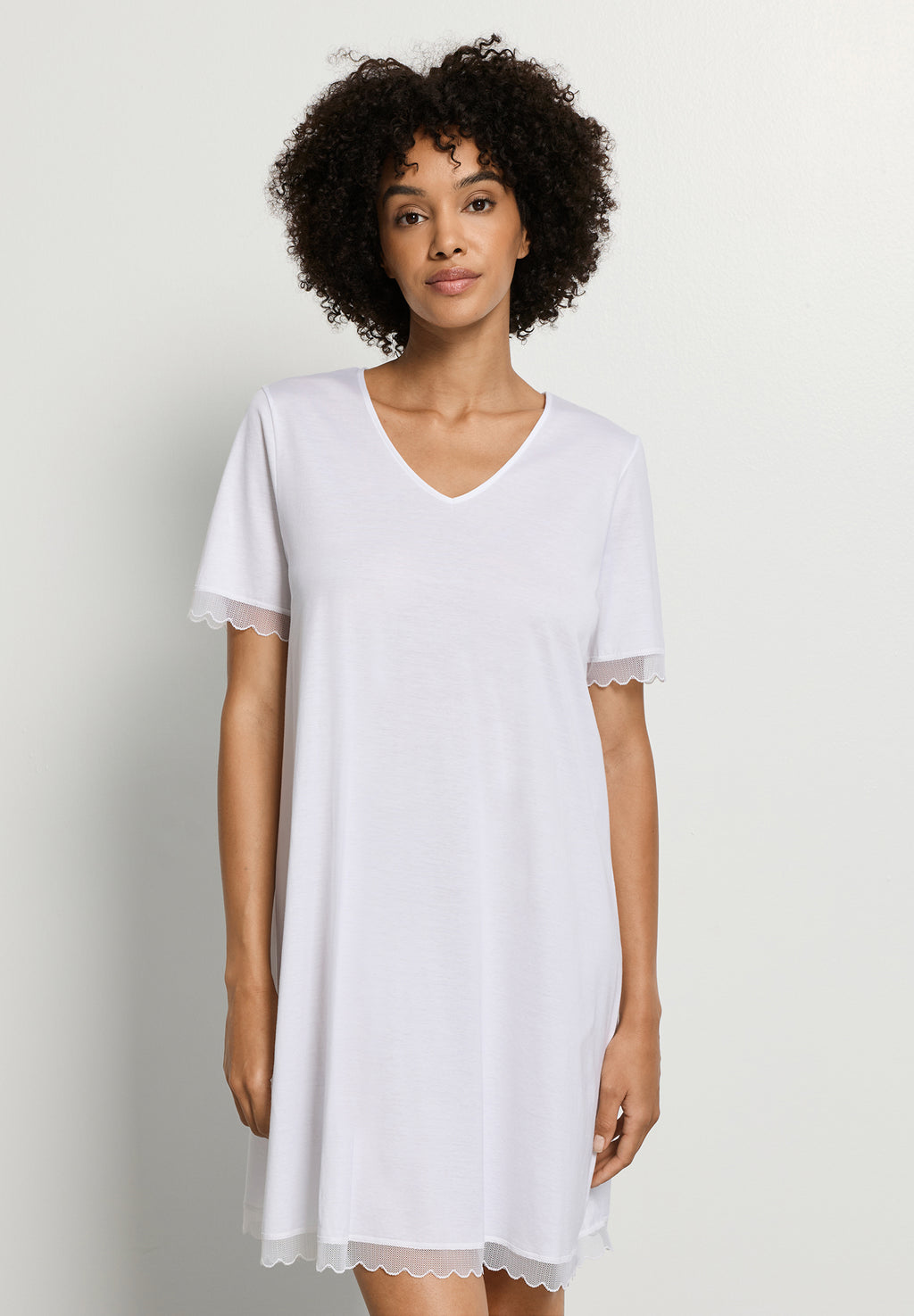 Inaya S/Slv Nightdress 90cm | White 74736-101