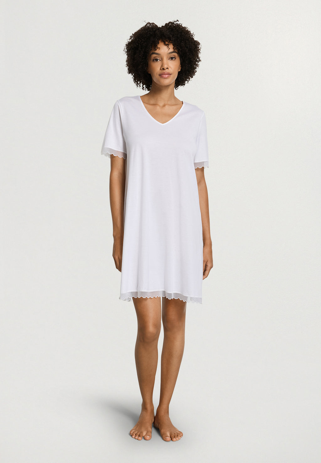 Inaya S/Slv Nightdress 90cm | White 74736-101
