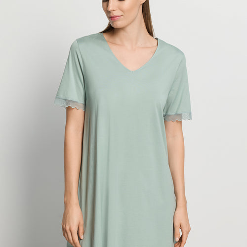 Inaya S/Slv Nightdress 90cm | Dark Seafoam 74736-2733