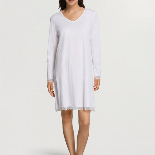 Inaya L/Slv Nightdress 95cm | White 74737-101
