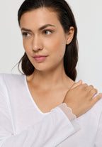 Inaya L/Slv Nightdress 95cm | White 74737-101
