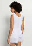 Inaya Sleeveless Short Pyjama | White 74738-101