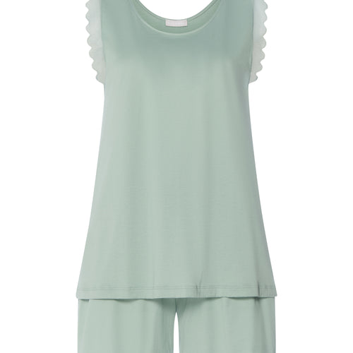 Inaya Sleeveless Short Pyjama | Dark Seafoam 74738-2733