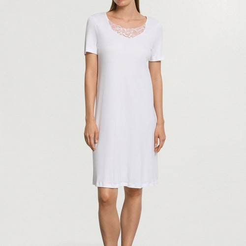 Belen S/Slv Nightdress 100cm | White 74746-101