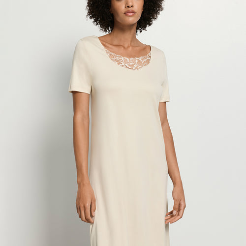 Belen S/Slv Nightdress 100cm | Summer Sand 74746-2811