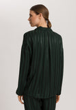 Indra Jacquard Stripe Shirt | Dark Malachite 74758-2709