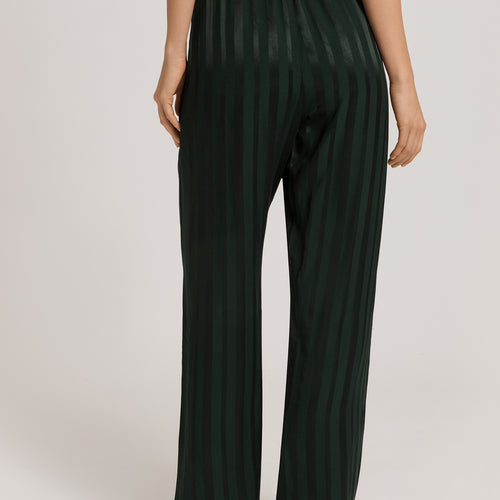 Indra Jacquard Stripe Pants | Dark Malachite 74759-2709