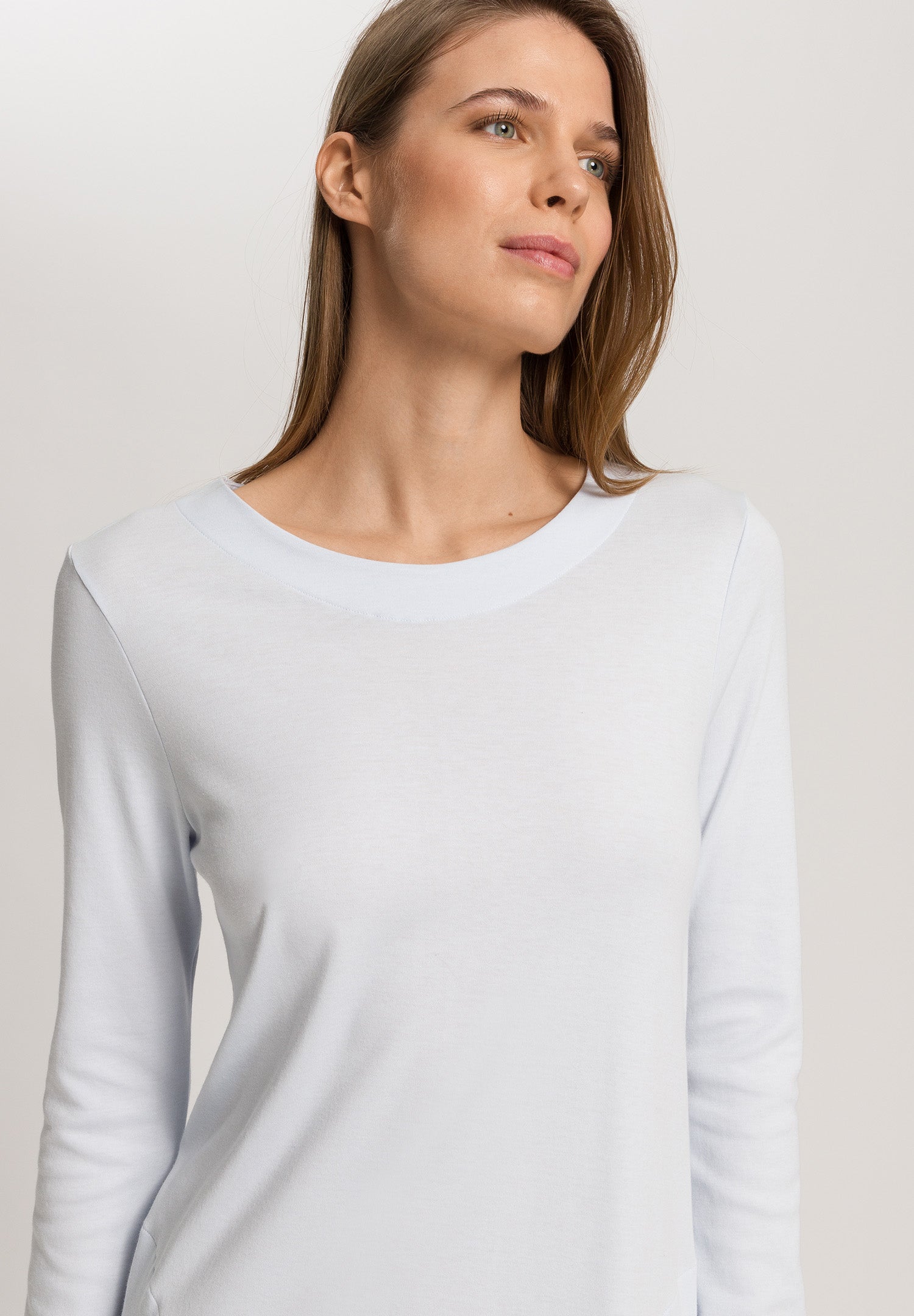 Malena Soft Cotton Nightgown | Powder Blue 74764-2512