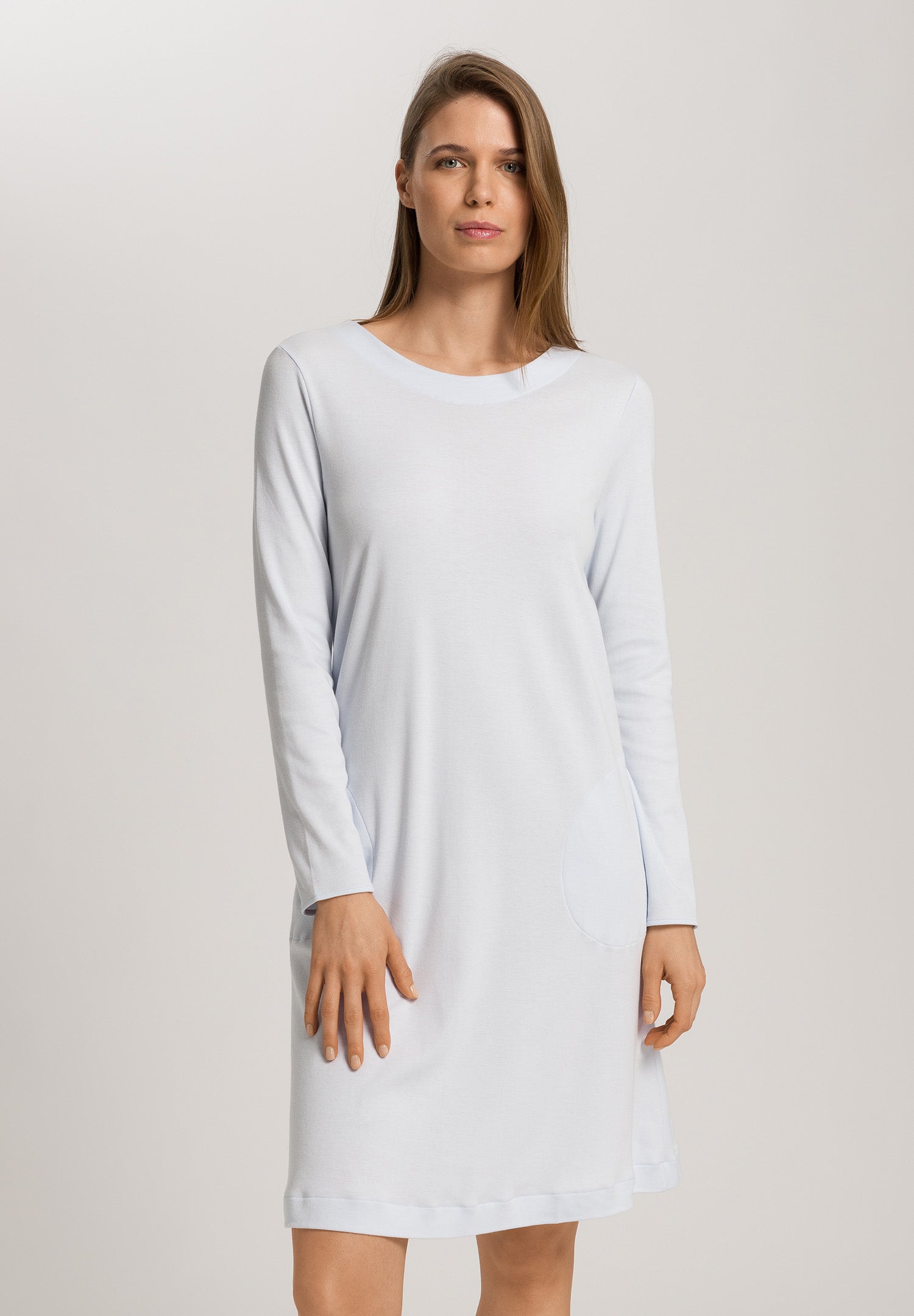 Malena Soft Cotton Nightgown | Powder Blue 74764-2512