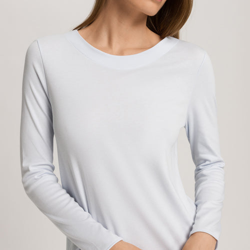 Malena Soft Cotton Pajama Set | Powder Blue 74765-2512