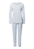Malena Soft Cotton Pajama Set | Powder Blue 74765-2512
