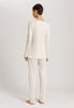 Claire Tencel™ And Cotton Pajama Set | Misty White 74769-2123