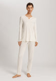 Claire Tencel™ And Cotton Pajama Set | Misty White 74769-2123