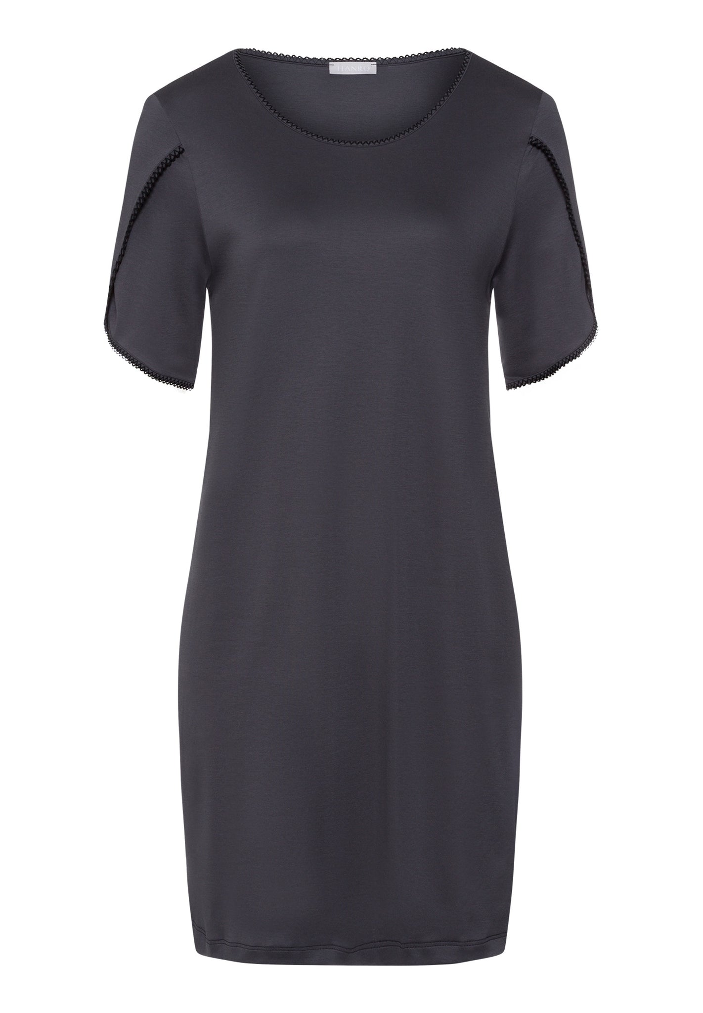 Una Crochetta Stitch Cotton Nightgown | Black Pearl 74771-2183