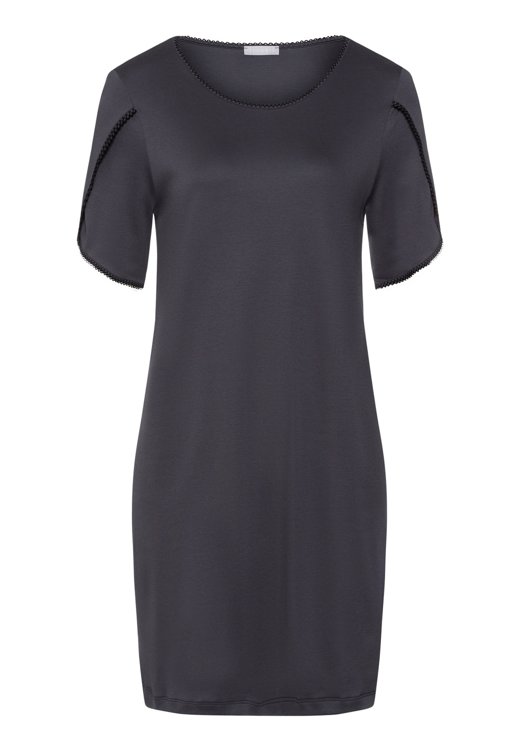 Una Crochetta Stitch Cotton Nightgown | Black Pearl 74771-2183