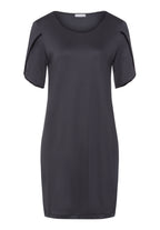 Una Crochetta Stitch Cotton Nightgown | Black Pearl 74771-2183