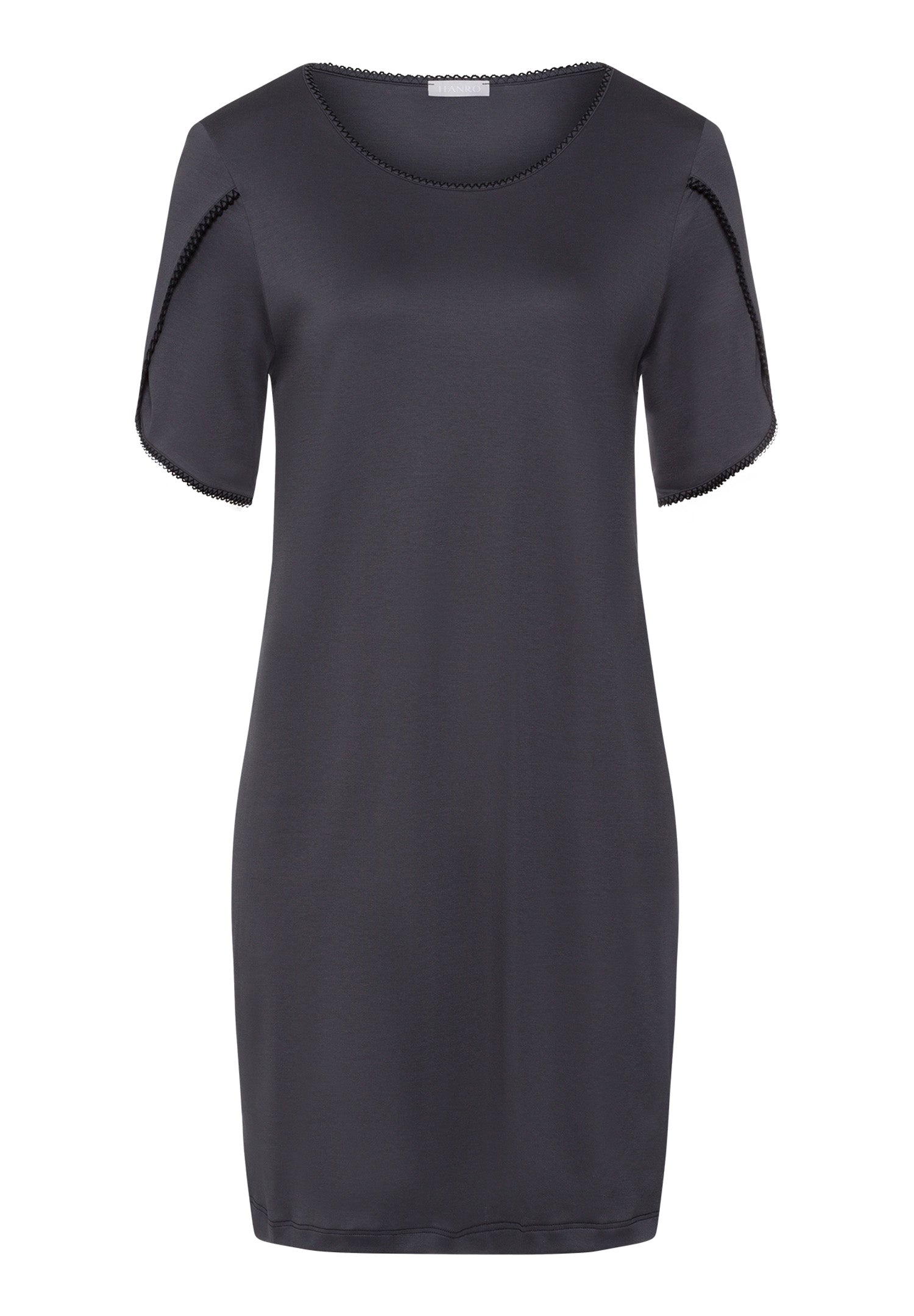 Una Crochetta Stitch Cotton Nightgown | Black Pearl 74771-2183