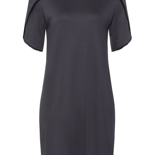 Una Crochetta Stitch Cotton Nightgown | Black Pearl 74771-2183