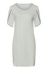 Una Crochetta Stitch Cotton Nightgown | Green Beryl 74771-2707