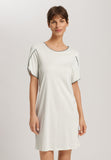 Una Crochetta Stitch Cotton Nightgown | Green Beryl 74771-2707