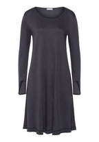 Una Tulip Sleeve Cotton Nightgown | Black Pearl 74772-2183