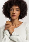 Una Tulip Sleeve Cotton Nightgown | Green Beryl 74772-2707