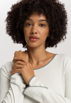 Una Tulip Sleeve Cotton Nightgown | Green Beryl 74772-2707